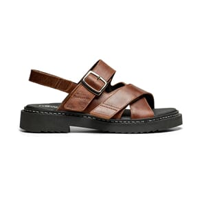 New Feet Sandal Brun lær